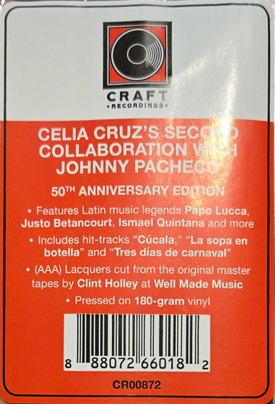 Celia* & Johnny* : Tremendo Caché (LP, Album, RE)