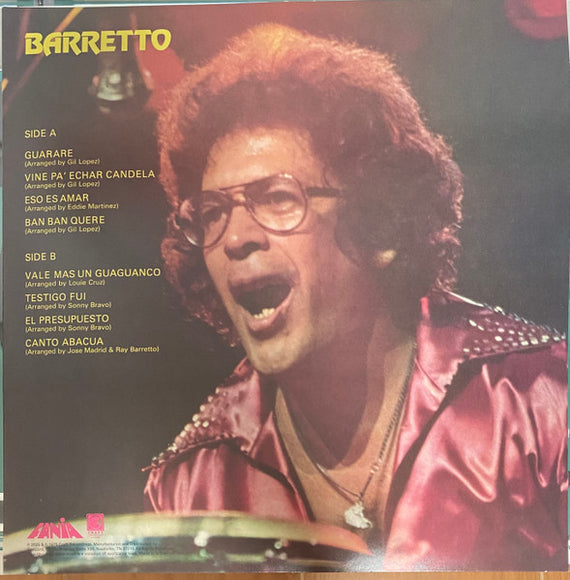 Barretto* : Barretto (LP, Album, RE, RM)