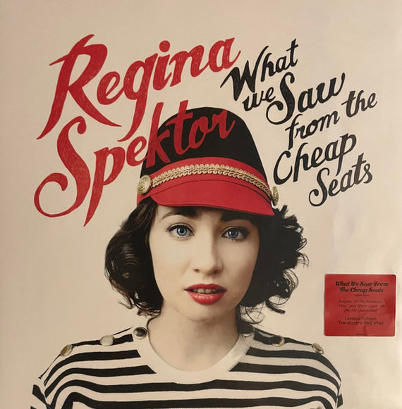 Regina Spektor : What We Saw From The Cheap Seats (LP, Album, Ltd, RE, RP, Red)