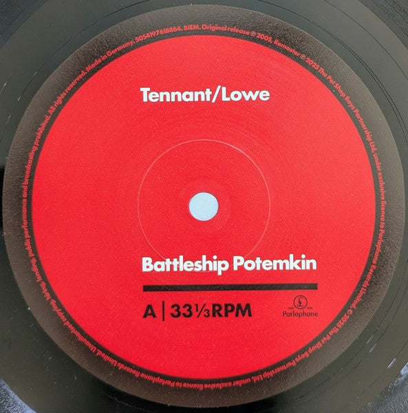 Tennant/Lowe* : Battleship Potemkin (2xLP, Album, RE, RM)