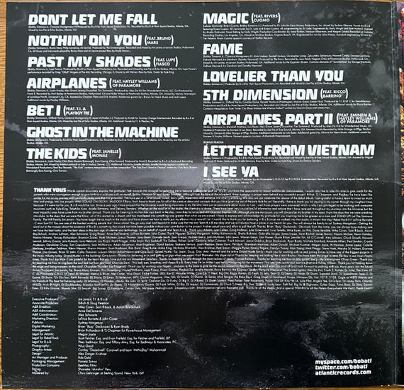 B.o.B : B.o.B Presents: The Adventures Of Bobby Ray (2xLP, Album, Ltd, RE, Tra)