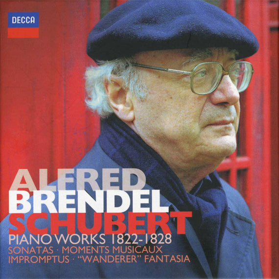 Schubert*, Alfred Brendel : Piano Works 1822-1828 (Sonatas • Moments Musicaux • Impromptus • “Wanderer” Fantasia) (Box, Comp + 7xCD, RE)