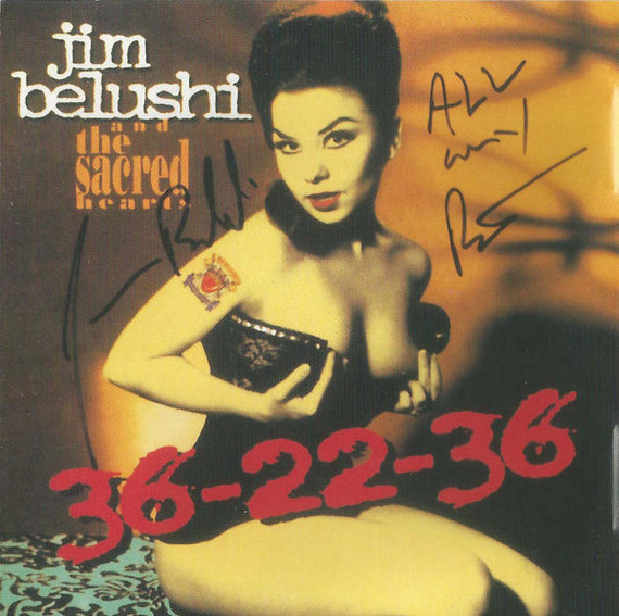 Jim Belushi & The Sacred Hearts (4) : 36-22-36 (CD, Album, Promo)