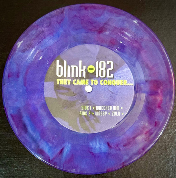 Blink-182 : They Came To Conquer...Uranus (7", EP, Ltd, Num, RP, Vio)