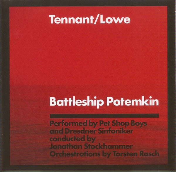 Tennant/Lowe* : Battleship Potemkin (CD, Album, RE, RM)