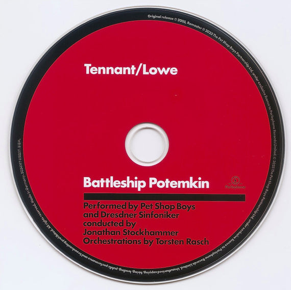 Tennant / Lowe : Battleship Potemkin (CD, Album, RE, RM)