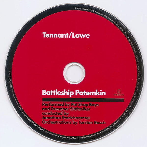 Tennant/Lowe* : Battleship Potemkin (CD, Album, RE, RM)