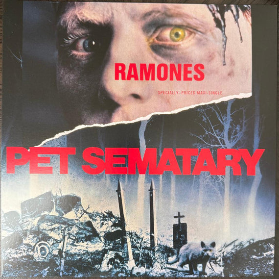 Ramones : Pet Sematary (12", Maxi, Ltd, RE, Red)