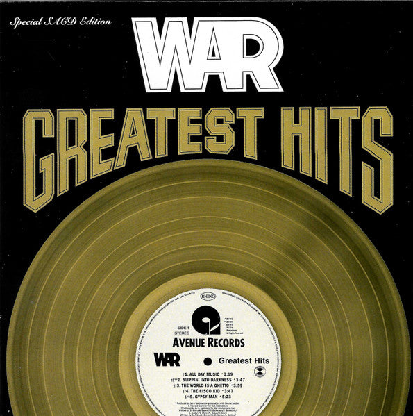 War : Greatest Hits (SACD, Hybrid, Comp, RE, RM, Spe)