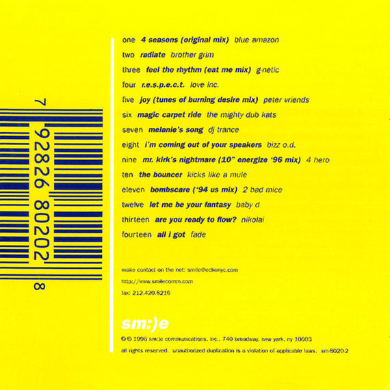 DJ Scott Henry* : Sm:)e Mix Session 1 (CD, Comp, Mixed)