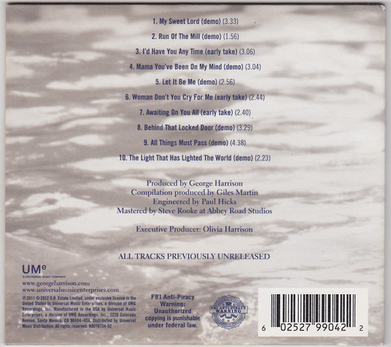 George Harrison : Early Takes Volume 1 (CD, Album)