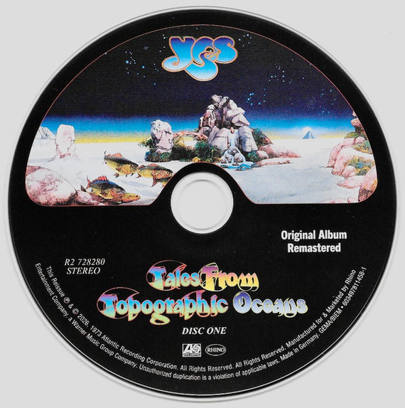 Yes : Tales From Topographic Oceans (2xCD, Album, RE, RM + 10xCD + Blu-ray, Blu-ray-A, )