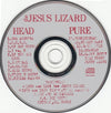 The Jesus Lizard : Head/Pure (CD, Album, Comp)