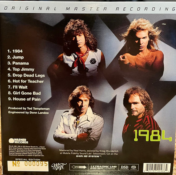 Van Halen : 1984 (SACD, Hybrid, Album, Ltd, Num, RE, RM, S/Edition)