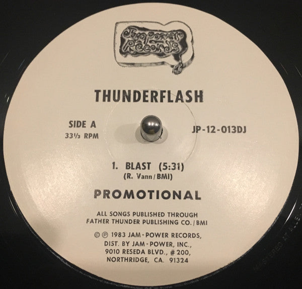 Thunderflash : Blast (12", Promo)