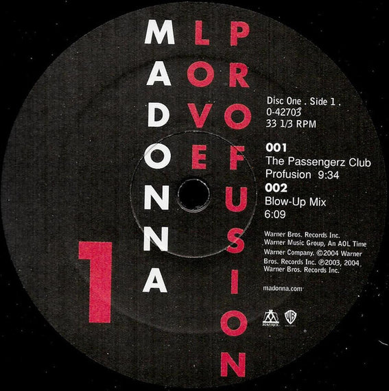 Madonna : Love Profusion (2x12