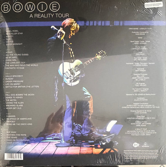 Bowie* : A Reality Tour (3xLP, Album, RE, RM)
