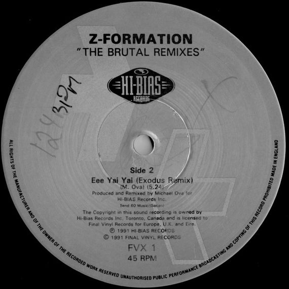 Z-Formation : The Brutal Remixes (12")