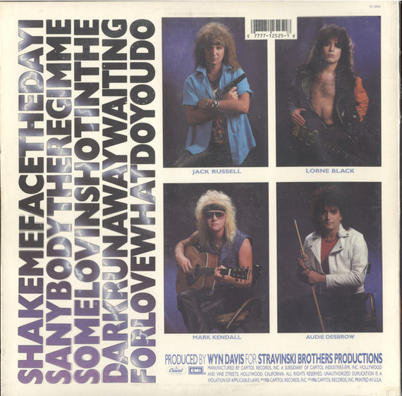 Great White : Shot In The Dark (LP, Album)