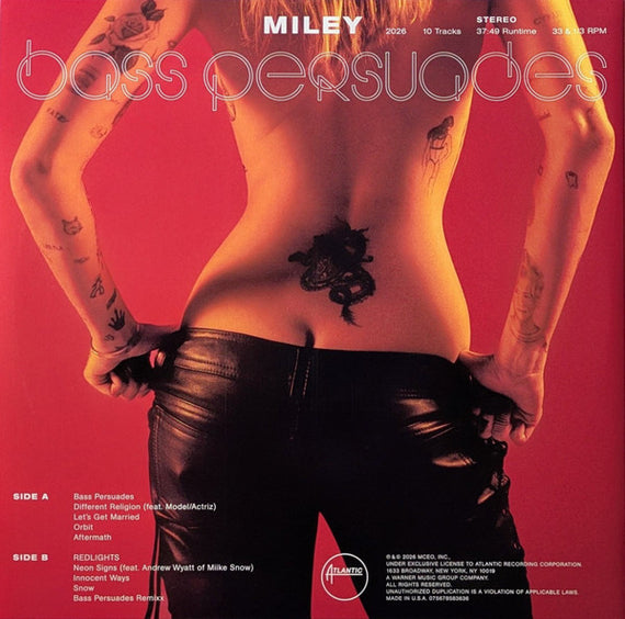 Miley* : Bass Persuades (LP, Album, Ltd, Neo)