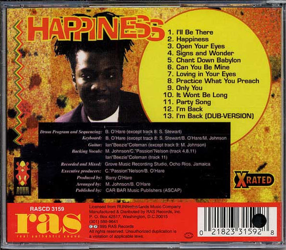 Mikey Spice : Happiness (CD, Album)