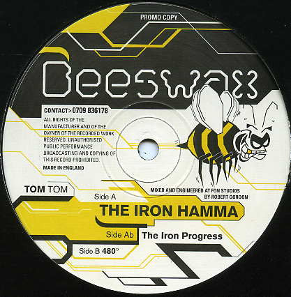 Tom Tom (6) : The Iron Hamma (12", Promo)