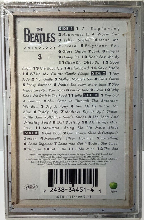 The Beatles : Anthology 3 (2xCass, Album, Mono, Dol)