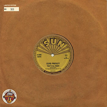 Elvis Presley : That's All Right (10", Single, Ltd, Num, RE)
