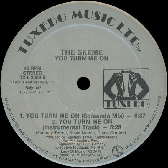 The Skeme : You Turn Me On (12