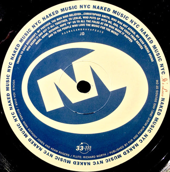 Naked Music NYC : It's Love (12")