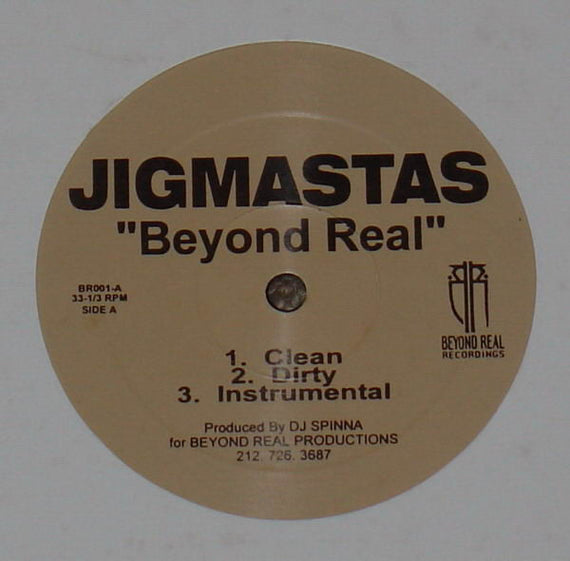 Jigmastas : Beyond Real / Dead Man's Walk (12")
