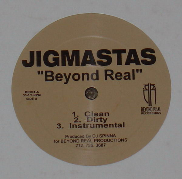 Jigmastas : Beyond Real / Dead Man's Walk (12")