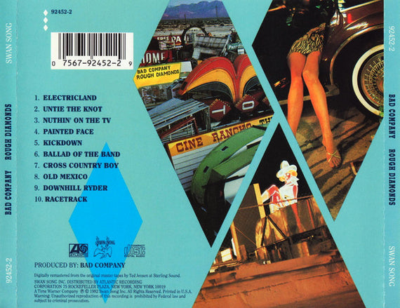 Bad Company (3) : Rough Diamonds (CD, Album, RE, RM)
