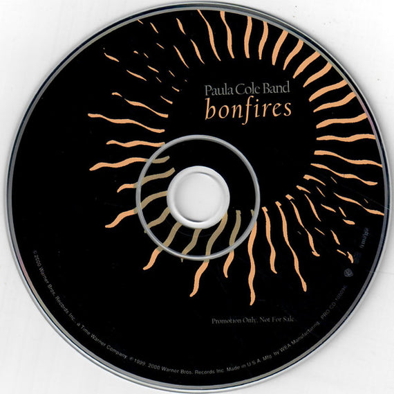 Paula Cole Band : Bonfires (CD, Single, Promo)