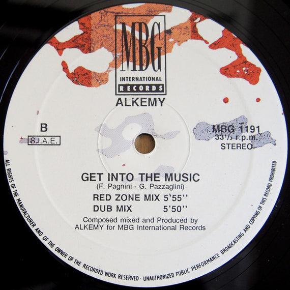 Alkemy : Get Into The Music (12")