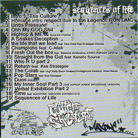 Clutch Shooters* : Sequences Of Life (CD, Album)