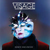 Visage : Hearts And Knives (LP, Album, Ltd, Whi)