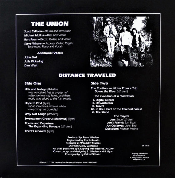 The Union (19) : Distance Traveled (LP)