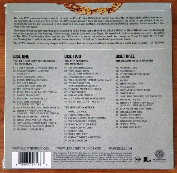 Elvis Presley : Elvis At Stax (3xCD, Comp, Dlx)