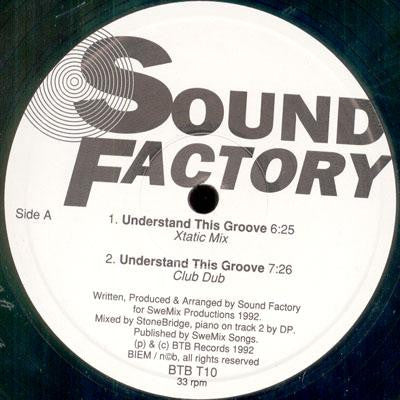 SoundFactory : Understand This Groove (12")