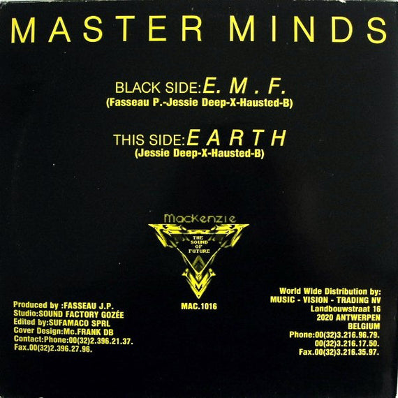 Master Minds : E.M.F. (12", Single)
