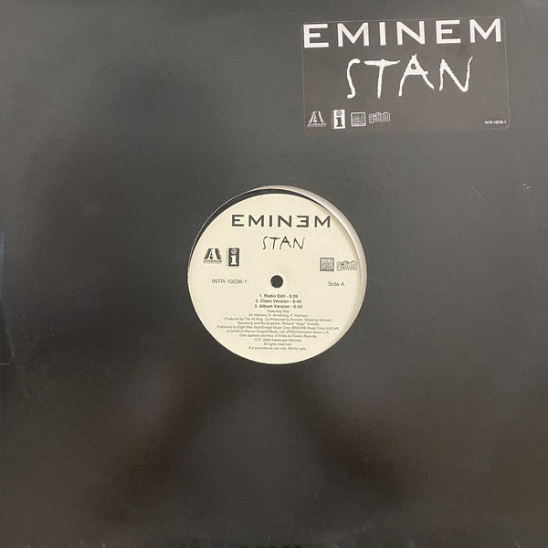 Eminem : Stan (12", Promo)
