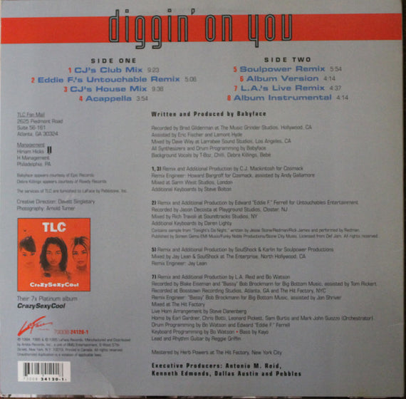 TLC : Diggin' On You (12")