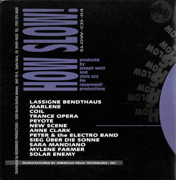 Various : ...Maid! How Slow Can You Go? #4 (CD, Comp, Mixed)