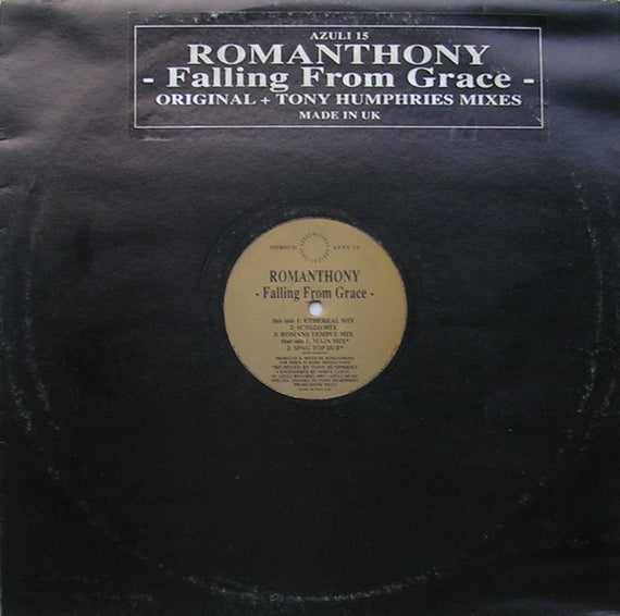 Romanthony : Falling From Grace (12")