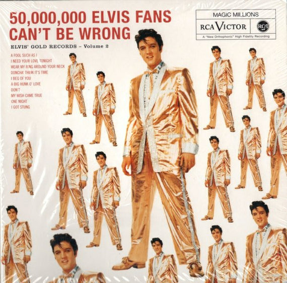 Elvis Presley : 50,000,000 Elvis Fans Can't Be Wrong (Elvis' Gold Records, Vol. 2) (2xCD, Comp, RE)