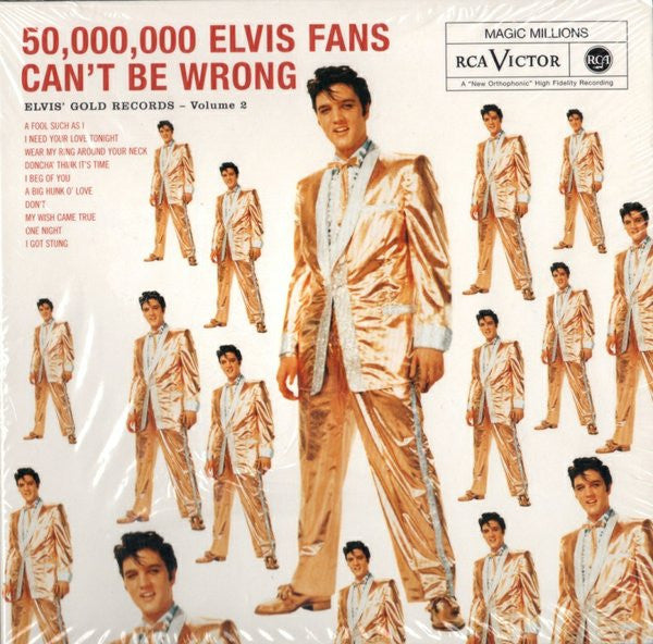 Elvis Presley : 50,000,000 Elvis Fans Can't Be Wrong (Elvis' Gold Records, Vol. 2) (2xCD, Comp, RE)