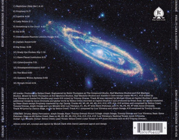 Chrome (8) : Feel It Like A Scientist (CD, Album)