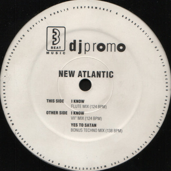New Atlantic : I Know (12", Promo)