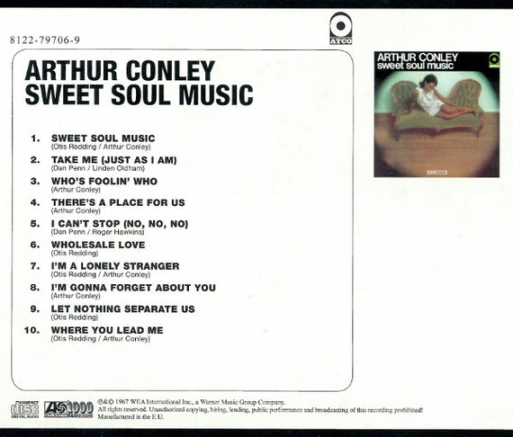 Arthur Conley : Sweet Soul Music (CD, Album, RE, RM)